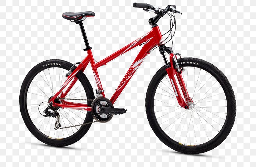 Bicycle Mountain Bike Mongoose Sport Cycling, PNG, 705x537px, Bicycle, Automotive Tire, Bicycle Accessory, Bicycle Drivetrain Part, Bicycle Fork Download Free