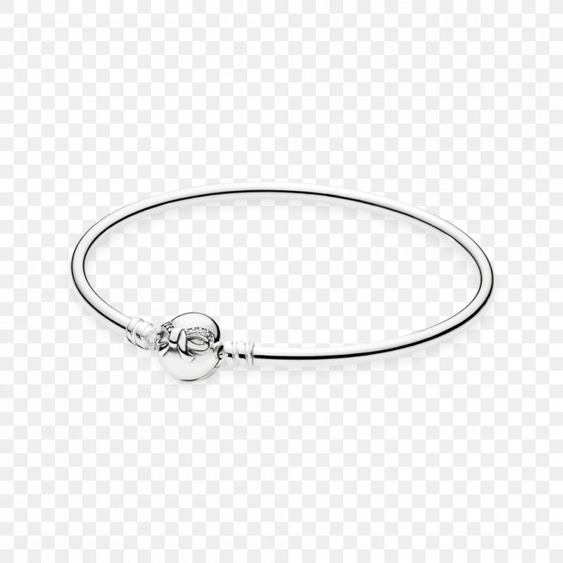 Bracelet Silver Bangle Pandora Earring, PNG, 1000x1000px, Bracelet, Bangle, Bead, Body Jewelry, Charm Bracelet Download Free