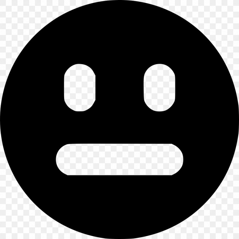 Emoticon Smiley Download, PNG, 980x980px, Emoticon, Black And White, Face, Head, Smile Download Free