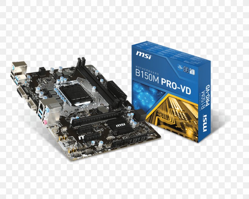 LGA 1151 MSI B150M PRO-CEO LGA1151 MATX MicroATX Motherboard, PNG, 1024x819px, Lga 1151, Atx, Chipset, Computer, Computer Component Download Free