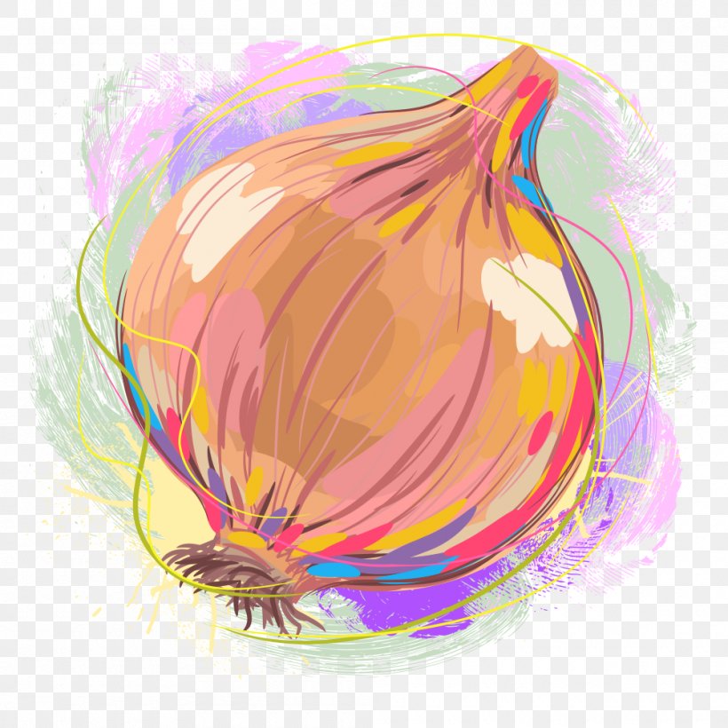 Vegetable Onion Food Illustration, PNG, 1000x1000px, Vegetable, Art, Cartoon, Food, Garlic Download Free