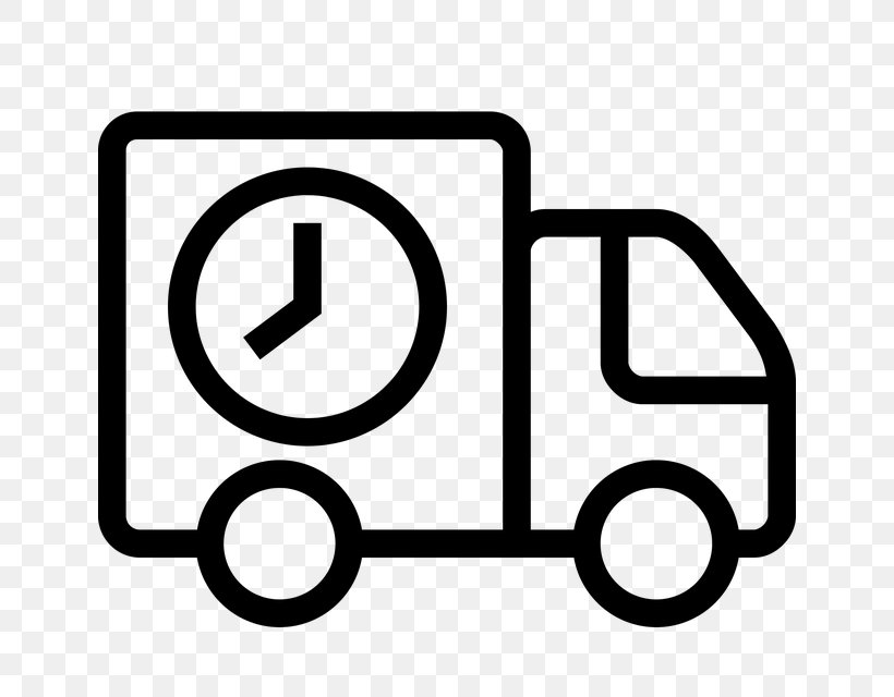 Delivery Transport E-commerce Symbol, PNG, 640x640px, Delivery, Area, Black And White, Brand, Cargo Download Free