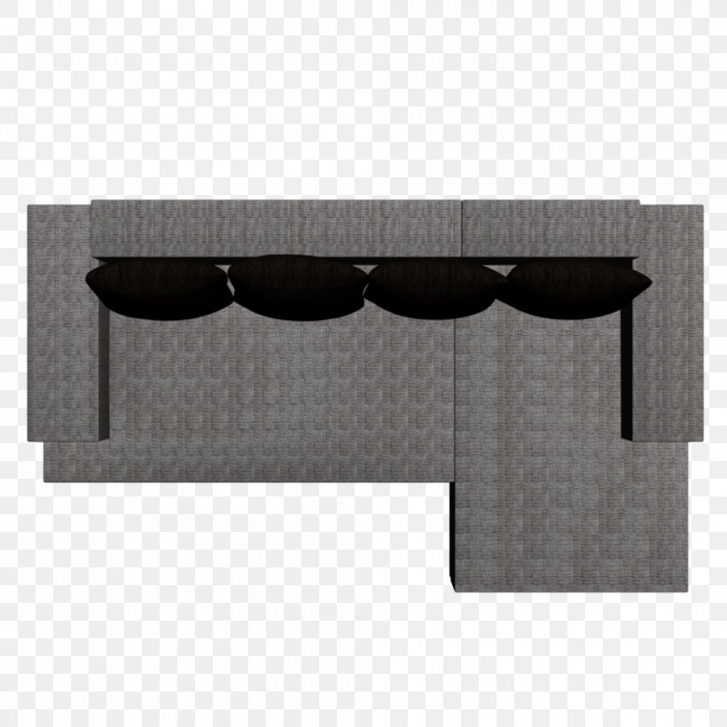 Couch Furniture Interior Design Services Foot Rests Upholstery, PNG, 1000x1000px, Couch, Black, Cushion, Foam, Foot Rests Download Free