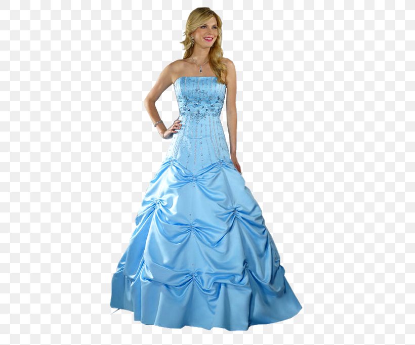 Wedding Dress Gown Woman, PNG, 400x682px, Wedding Dress, Aqua, Ball Gown, Blue, Bridal Clothing Download Free