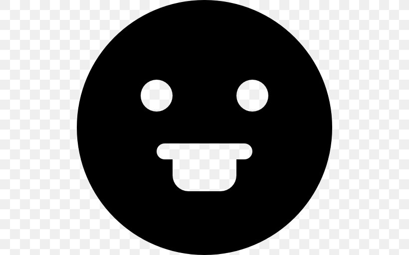 Emoticon Smiley Face Sadness Clip Art, PNG, 512x512px, Emoticon, Black And White, Emotion, Face, Facial Expression Download Free