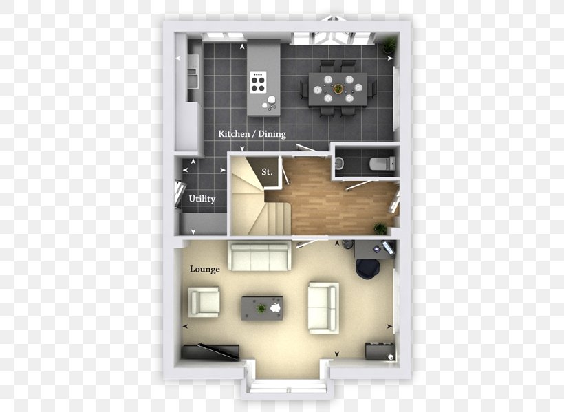 House Open Plan Bedroom Floor Dining Room, PNG, 628x599px, House, Bathroom, Bedroom, Cloakroom, Dining Room Download Free
