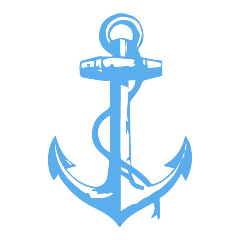 I Refuse To Sink Anchor Sticker, PNG, 1024x1024px, I Refuse To Sink ...