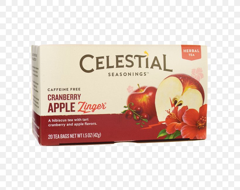 Tea Bag Celestial Seasonings Food Cranberry, PNG, 650x650px, Tea, Brand, Celestial Seasonings, Cranberry, Decaffeination Download Free