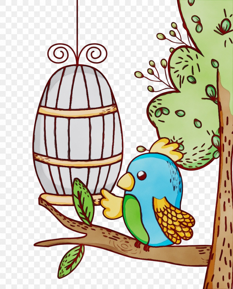 Bird Supply Bird Cage Parrot Coloring Book, PNG, 887x1100px, Watercolor, Bird, Bird Supply, Bird Toy, Cage Download Free