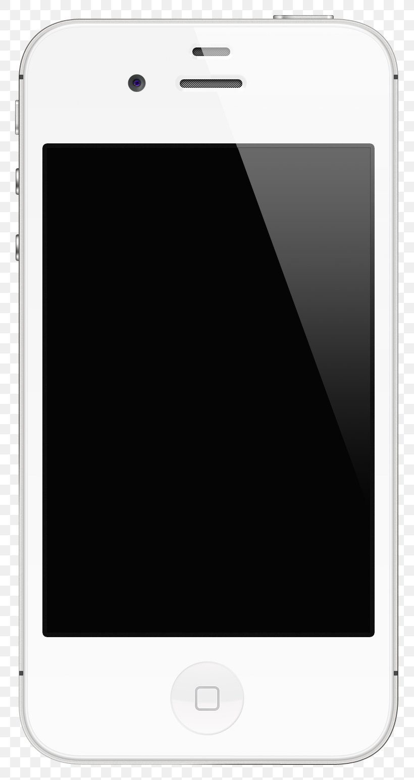 IPhone 4S IPhone 5 IPod Touch, PNG, 819x1545px, Iphone 4, Apple, Black, Black And White, Communication Device Download Free