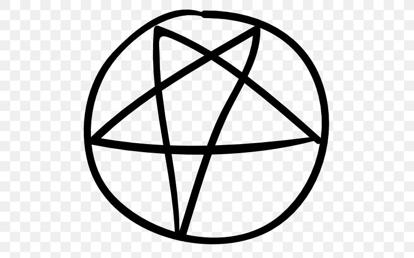 Lucifer Pentagram Satanism Symbol Demon, PNG, 512x512px, Lucifer, Area, Black And White, Demon, Devil Download Free