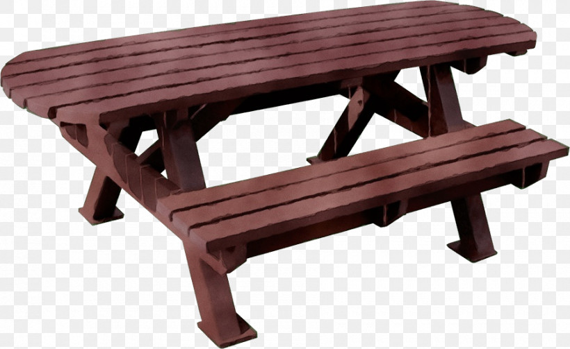 Outdoor Table Outdoor Bench Table Bench Table, PNG, 900x553px, Watercolor, Bench, Outdoor Bench, Outdoor Table, Paint Download Free