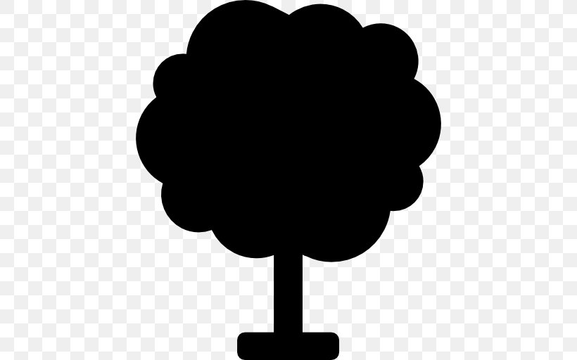 Tree Symbol Clip Art, PNG, 512x512px, Tree, Arecaceae, Black And White, Deciduous, Forest Download Free