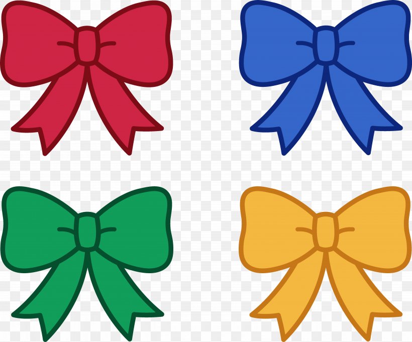 Ribbon Clip Art, PNG, 5345x4445px, Ribbon, Area, Artwork, Bow, Butterfly Download Free