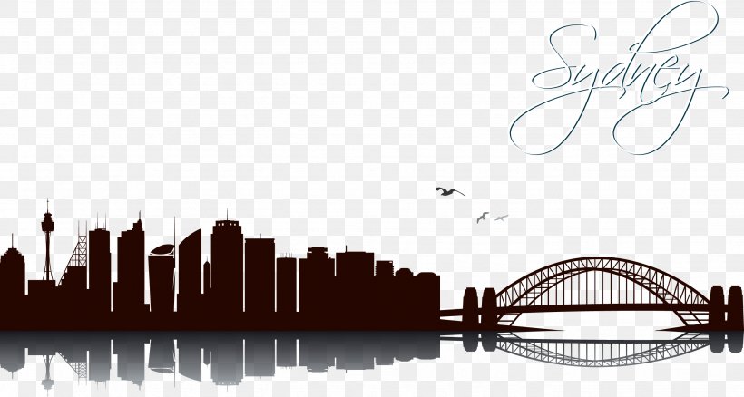 Sydney Opera House Sydney Harbour Bridge City Of Sydney Skyline, PNG, 2673x1431px, Sydney Opera House, Brand, City Of Sydney, Drawing, Logo Download Free