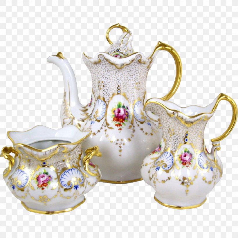 Teapot Porcelain Creamer Saucer, PNG, 1815x1815px, Teapot, Bowl, Carl Tielsch, Ceramic, Coffee Download Free