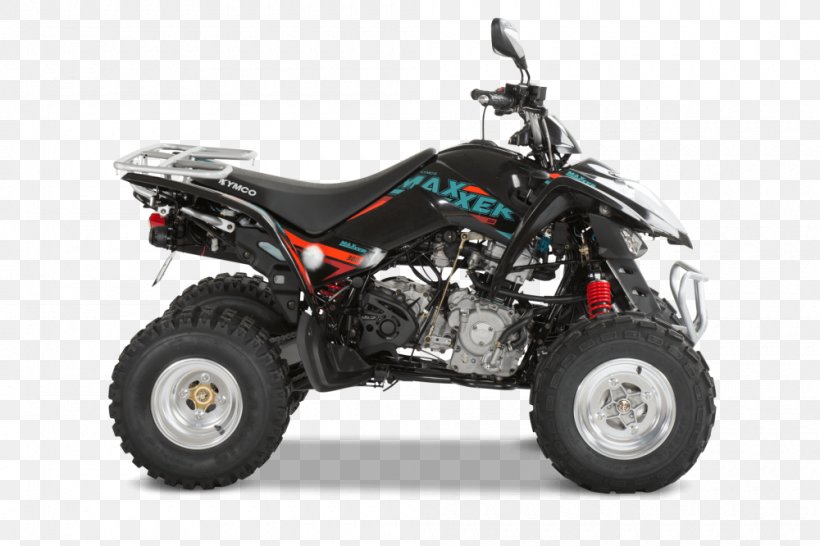 Tire Scooter All-terrain Vehicle Kymco Maxxer, PNG, 1000x666px, Tire, All Terrain Vehicle, Allterrain Vehicle, Auto Part, Automotive Exterior Download Free