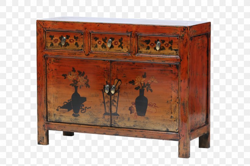 Buffets & Sideboards Chinese Furniture Drawer Chiffonier, PNG, 945x630px, Watercolor, Cartoon, Flower, Frame, Heart Download Free