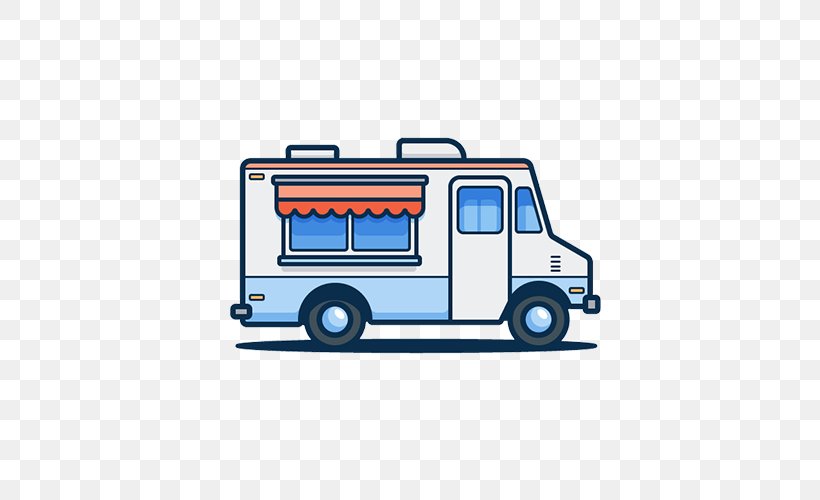 Car Street Food Food Truck Illustration, PNG, 500x500px, Car, Area, Automotive Design, Blue, Brand Download Free