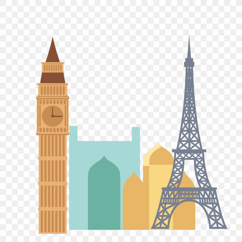 Eiffel Tower Steeple, PNG, 1500x1500px, Eiffel Tower, Cartoon, Clock Tower, Landmark, Spire Download Free