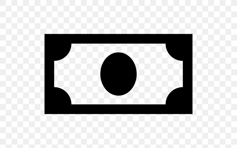 Money Finance Dollar Sign Banknote, PNG, 512x512px, Money, Banknote, Black, Black And White, Brand Download Free