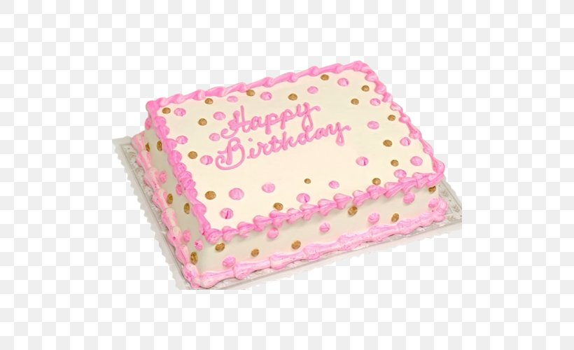 Sheet Cake Birthday Cake Rosette Wedding Cake Cake Decorating, PNG, 500x500px, Sheet Cake, Baking, Birthday, Birthday Cake, Buttercream Download Free
