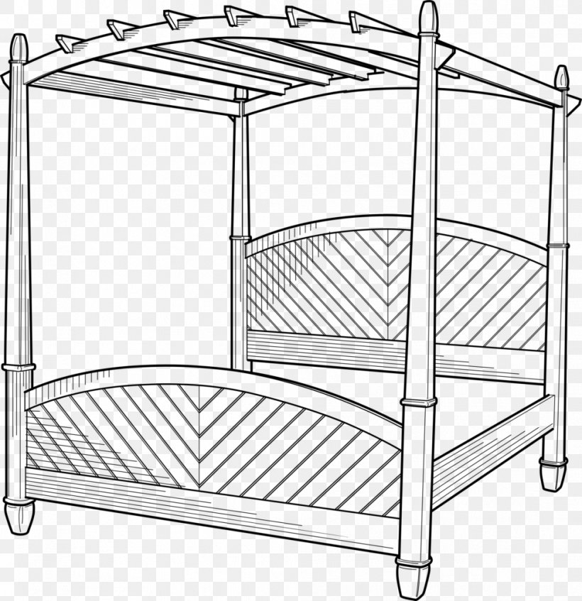 Four-poster Bed Bedroom Clip Art, PNG, 991x1024px, Fourposter Bed, Area, Bed, Bed Frame, Bedding Download Free