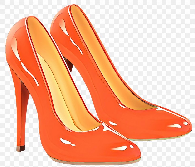 Orange Background, PNG, 2500x2151px, Cartoon, Basic Pump, Court Shoe, Footwear, Hardware Pumps Download Free