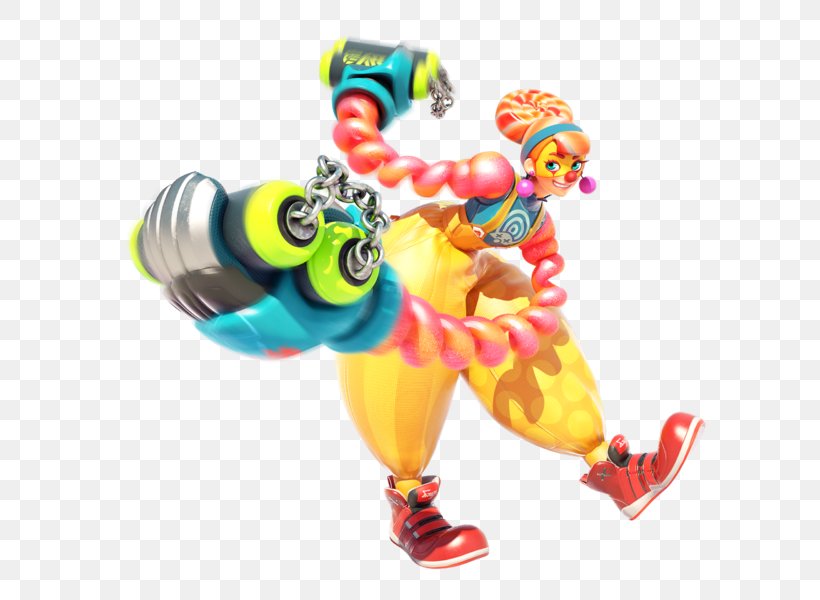ARMS: Lola Pop Nintendo Switch Game, PNG, 600x600px, Arms Lola Pop, Arms, Body Jewelry, Character, Clown Download Free