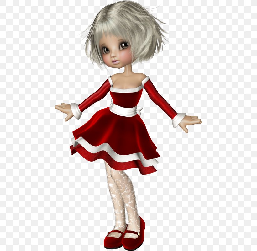 Brown Hair Christmas Doll Character, PNG, 470x800px, Brown Hair, Animated Cartoon, Brown, Character, Christmas Download Free