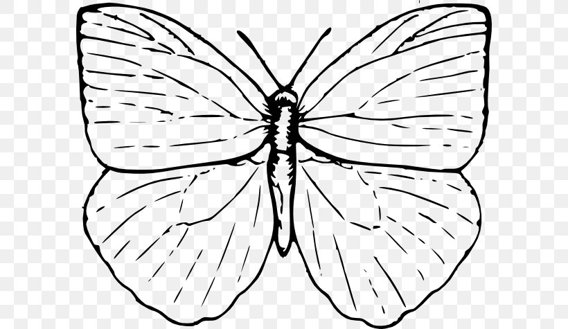 Butterfly Clip Art, PNG, 600x475px, Butterfly, Art, Arthropod, Artwork, Black And White Download Free