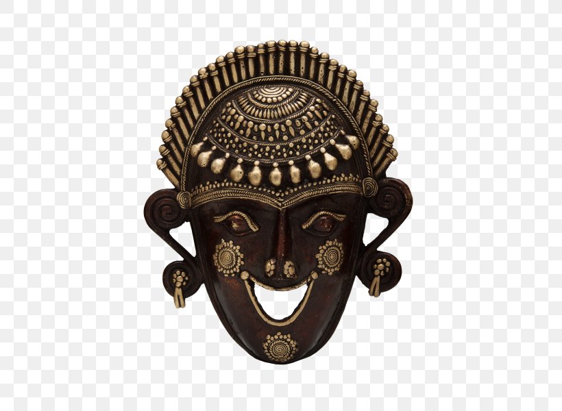 India Traditional African Masks Indus Valley Civilisation Dhokra, PNG, 600x600px, India, Antique, Brass, Consultant, Dhokra Download Free