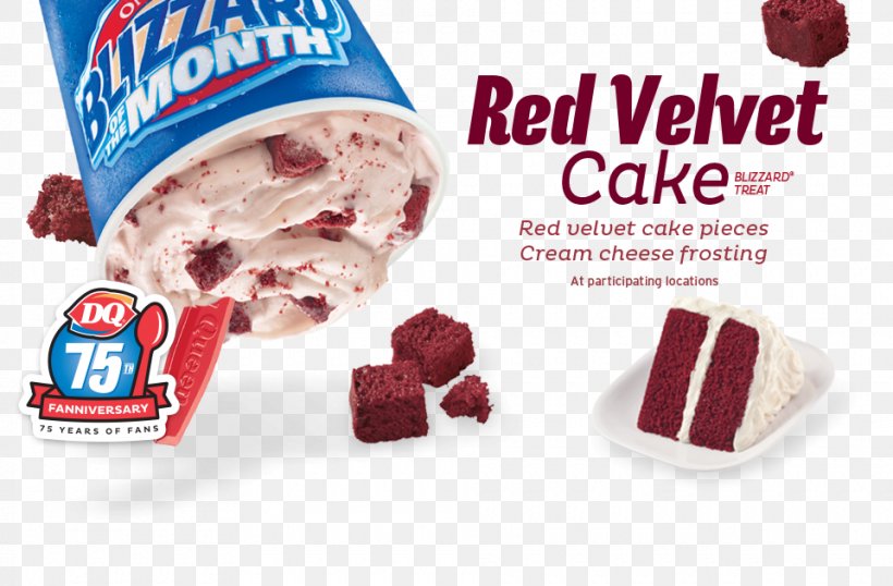 Red Velvet Cake Mid-February 2015 North American Blizzard Ice Cream Cake, PNG, 960x630px, Red Velvet Cake, Berry, Cake, Chocolate Brownie, Cream Download Free