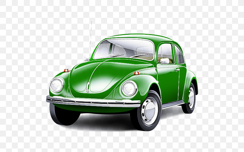 Green Car Vehicle Classic Car Volkswagen Beetle, PNG, 512x512px, Green, Antique Car, Car, Classic Car, Compact Car Download Free