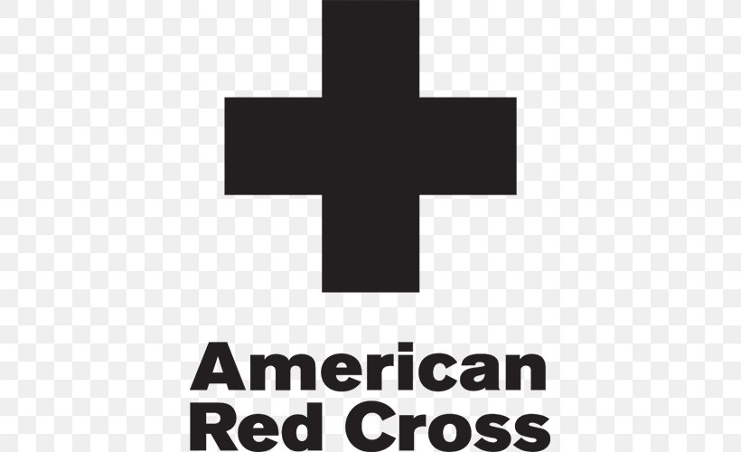 Logo American Red Cross Black White Brand, PNG, 500x500px, Logo, American Red Cross, Black, Black And White, Black M Download Free