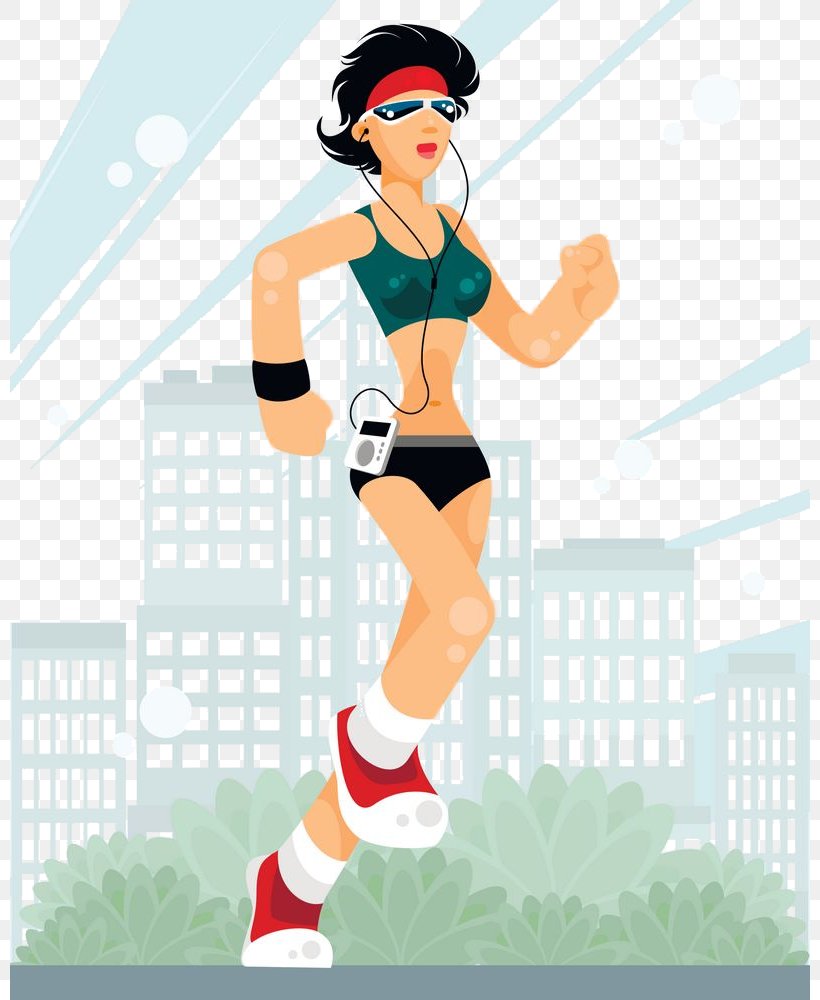 Cartoon Recreation Running Exercise Style, PNG, 800x1000px, Cartoon, Exercise, Recreation, Running, Style Download Free