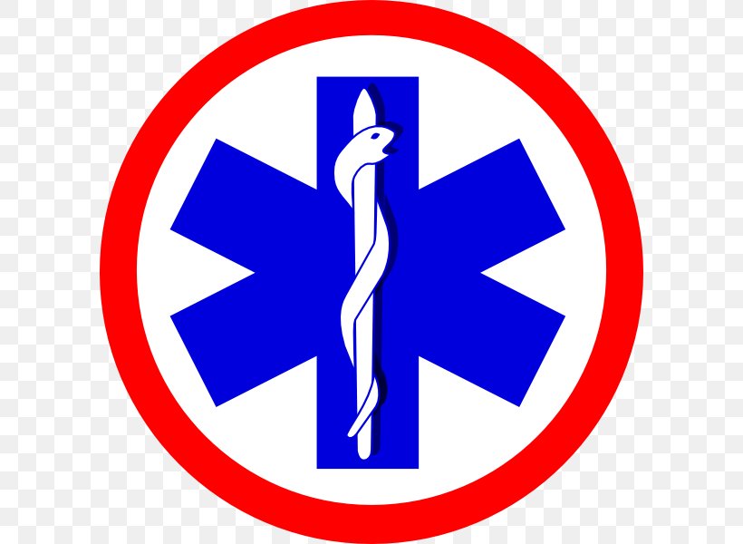 Logo Paramedic Star Of Life Emergency Medical Services Clip Art, PNG, 600x600px, Logo, Ambulance, Area, Brand, Clinic Download Free