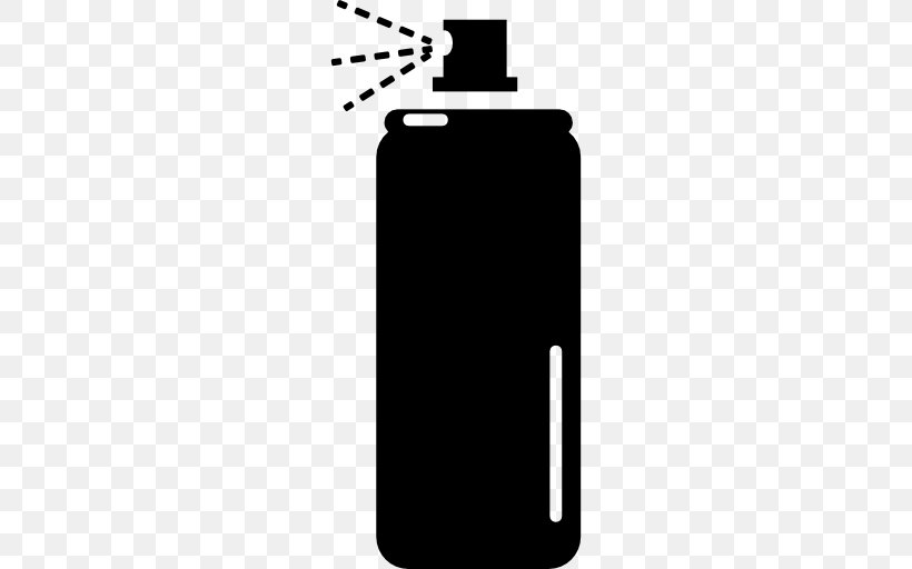 Aerosol Spray Sprayer Symbol, PNG, 512x512px, Aerosol Spray, Aerosol Paint, Black, Deodorant, Mobile Phone Accessories Download Free