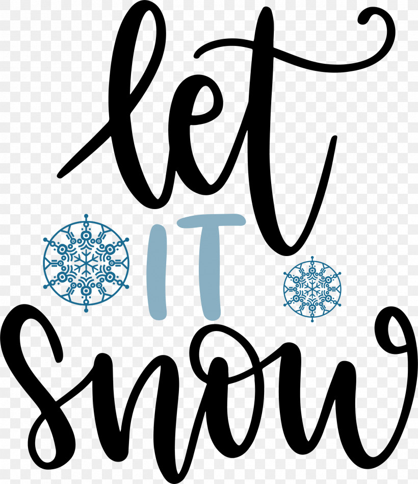 Let It Snow Snowflake Winter, PNG, 2591x3000px, Let It Snow, Black M, Calligraphy, Geometry, Happiness Download Free