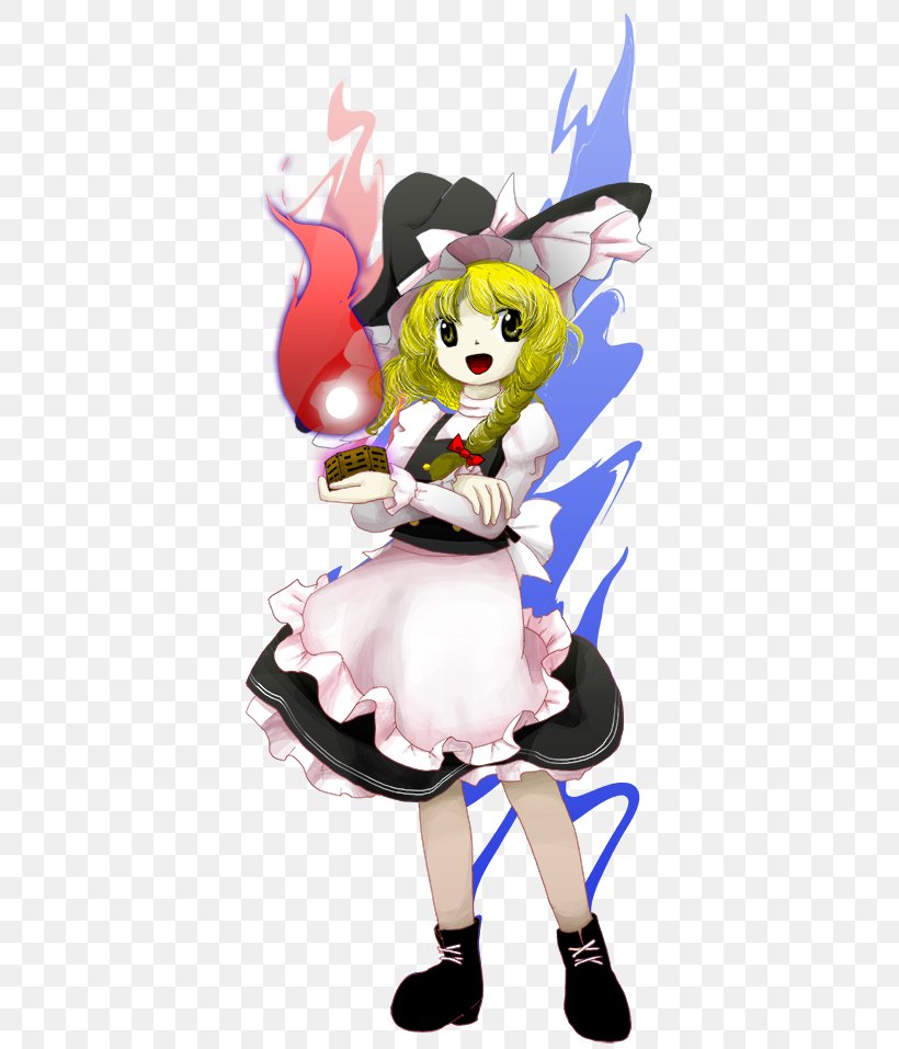 Double Dealing Character The Embodiment Of Scarlet Devil Imperishable Night Story Of Eastern Wonderland Marisa Kirisame, PNG, 430x957px, Watercolor, Cartoon, Flower, Frame, Heart Download Free
