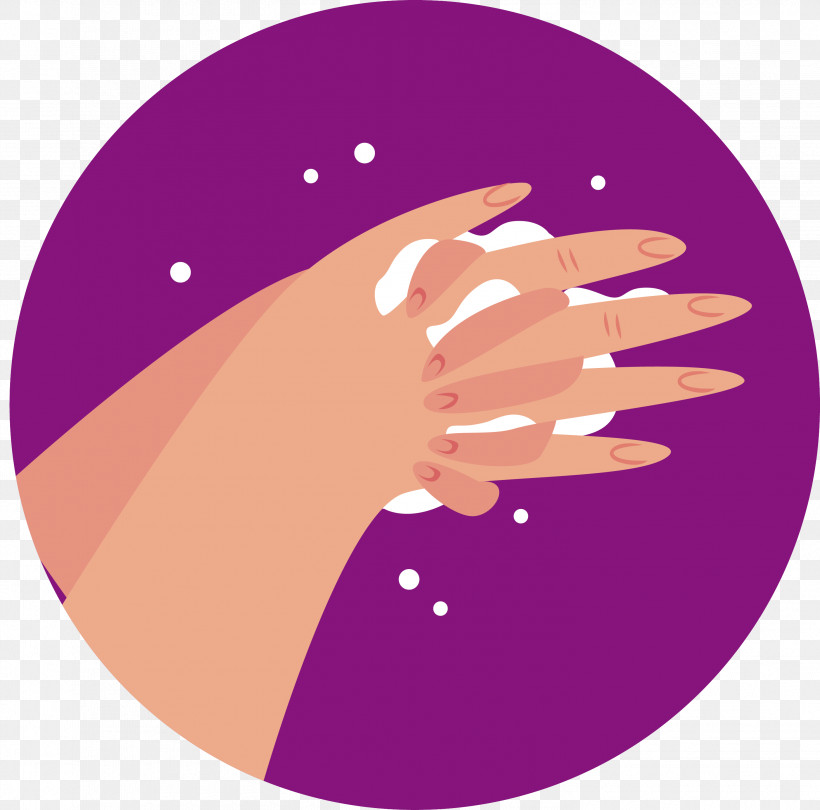 Hand Washing, PNG, 2935x2901px, Hand Washing, Hand, Hand Model, Meter, Purple Download Free