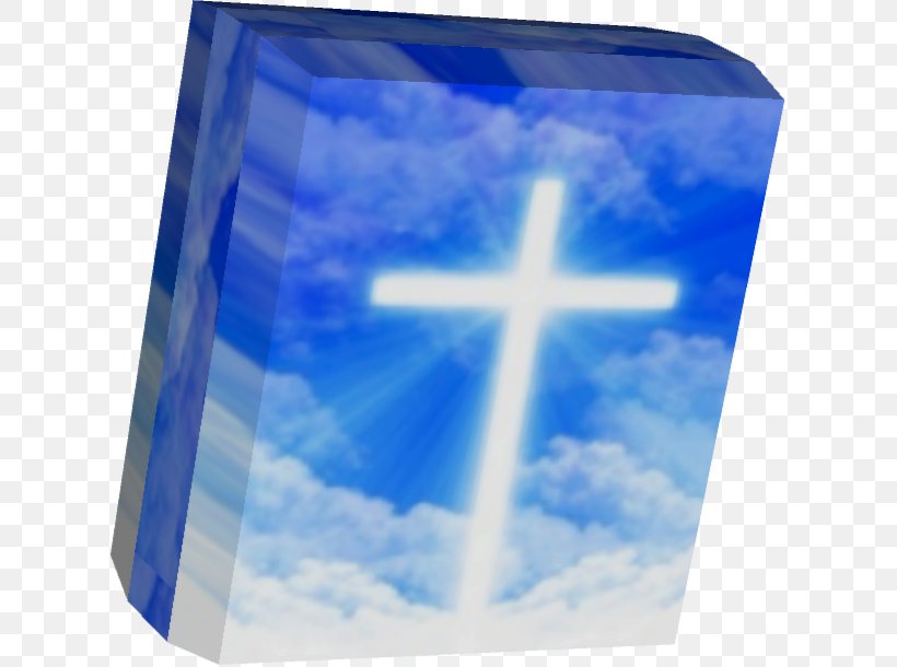 Sky Plc Christian Cross, PNG, 620x610px, Sky Plc, Blue, Christian Cross, Cloud, Cobalt Blue Download Free