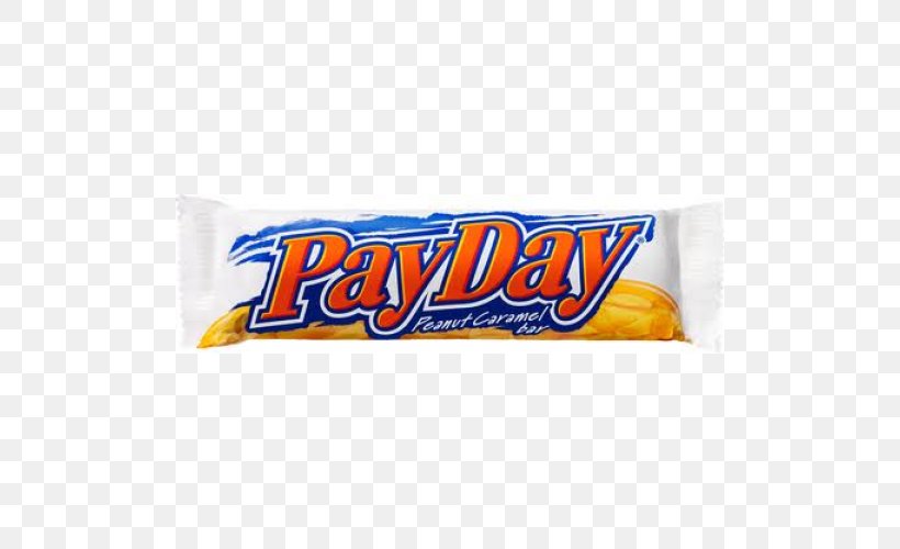 Chocolate Bar PayDay Candy Bar The Hershey Company, PNG, 500x500px, Chocolate Bar, Candy, Candy Bar, Caramel, Chocolate Download Free