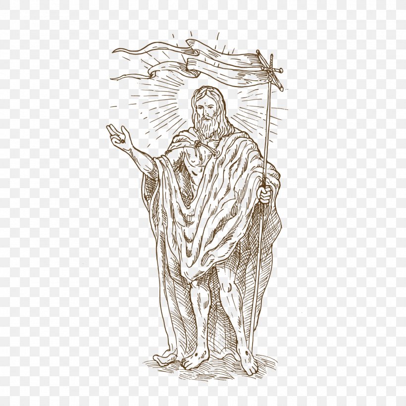 Resurrection Of Jesus Royalty-free Illustration, PNG, 1500x1500px, Resurrection Of Jesus, Art, Artwork, Black And White, Can Stock Photo Download Free