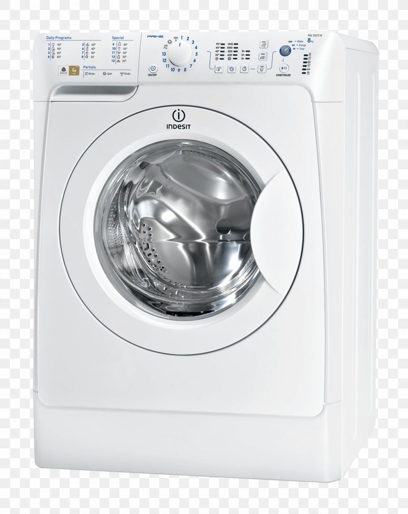 Washing Machines Indesit Co. Indesit PWC 91271 W Hotpoint, PNG, 2362x2974px, Washing Machines, Clothes Dryer, Home Appliance, Hotpoint, Indesit Co Download Free