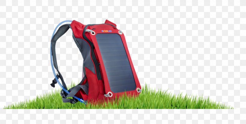 Battery Charger Solar Backpack Rechargeable Battery Solar Charger Electric Battery, PNG, 1024x517px, Battery Charger, Backpack, Bag, Electric Battery, Environmentally Friendly Download Free