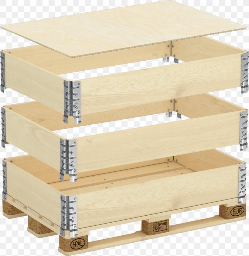 Pallet Collar EUR-pallet Wood Packaging And Labeling, PNG, 1326x1365px, Pallet, Bohle, Box, Cargo, Eurpallet Download Free