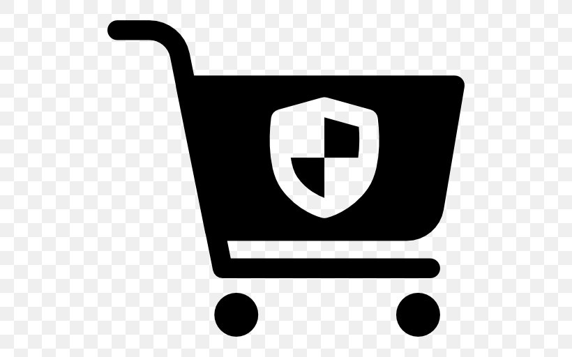 Shopping Cart Online Shopping, PNG, 512x512px, Shopping, Area, Black And White, Brand, Logo Download Free
