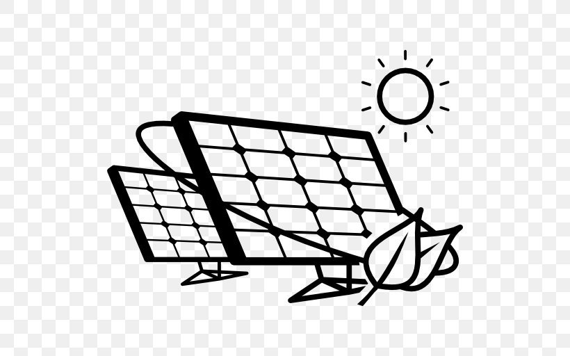 Solar Power Solar Energy Solar Panels Photovoltaic System Renewable Energy, PNG, 512x512px, Solar Power, Alternative Energy, Area, Artwork, Biomass Download Free