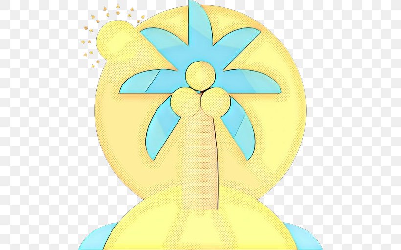 Yellow Flower, PNG, 512x512px, Cartoon, Flower, Wheel, Yellow Download Free